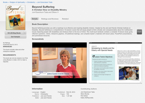 Beyond Suffering Multi-Touch iBook